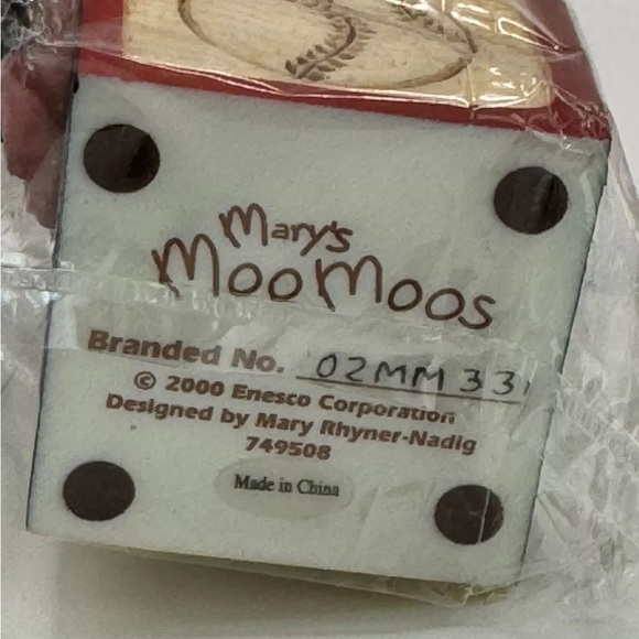 MARY'S MOO MOOS - HOLY COW ITS A BOY Figurine #749508 New Sealed - Picture 6 of 14
